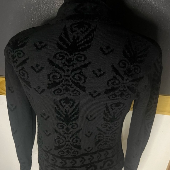 Talbot high neck beautiful pattern sweater size medium p - Picture 4 of 5